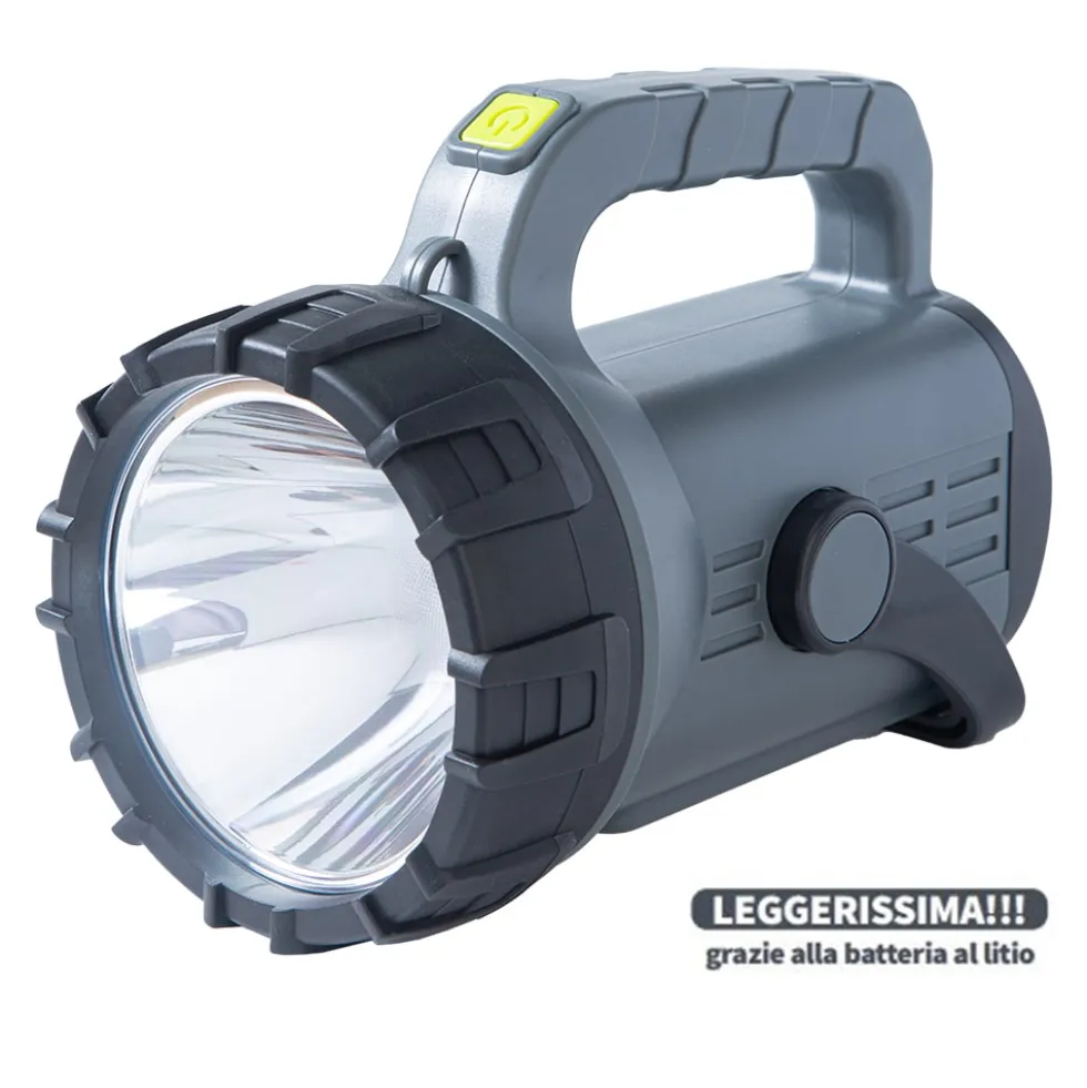 Faro led ricaricabile EXTREME 15 per illuminazione di profondità fino a 300 mt. con funzione powerbank CFG EL184