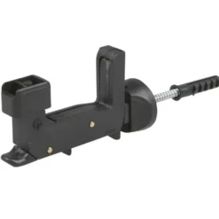 Fermapersiane automatico in nylon nero con vite cm.7 tipo grillo IBFM
