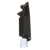 Fermaporte a pedale con molla mm.120 bronzo regol. 130/162 mm. IBFM 240
