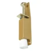 Fermaporte a pedale con molla mm.120 oro regol. 130/162 mm. IBFM 243