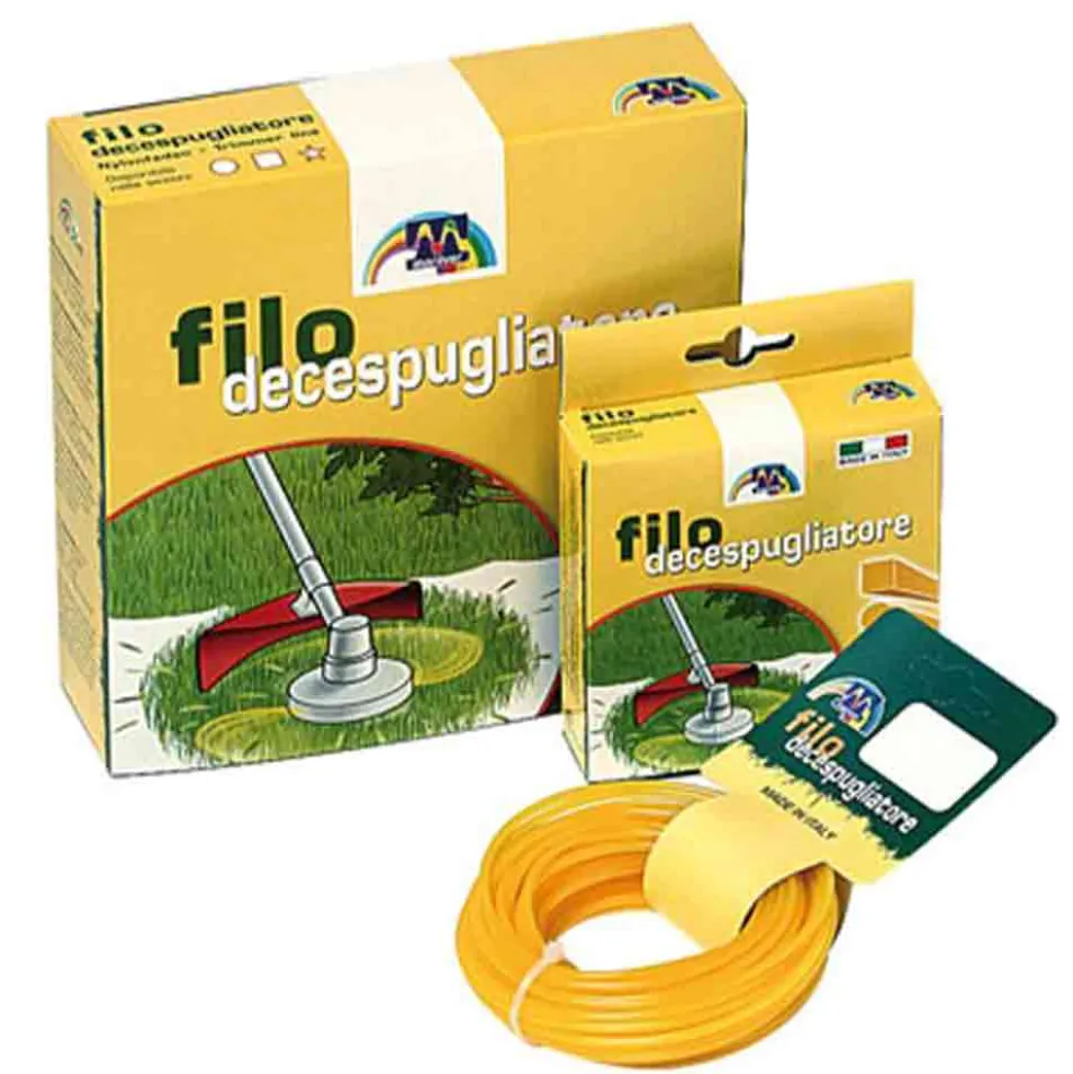 Filo nylon tondo per decespugliatore dm.2,4 x 100 metri