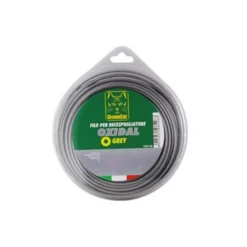 Filo professionale per decespugliatori GREENCAT OXIDAL GREY con ossido di alluminio mm.3 x 15 mt. tondo