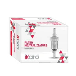 Filtro neutralizzatore di condensa IKARO per caldaie a condensazione