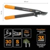 Forbici cesoia troncarami FISKARS POWERGEAR L72 lame bypass ad uncino
