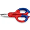 Forbici da elettricista KNIPEX 9505155SB tipo professionale 155 mm.