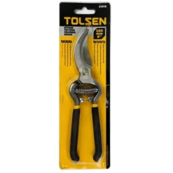 Forbici da potatura con sistema bypass a molla mm.200 TOLSEN 31018