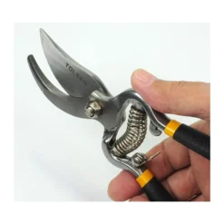 Forbici da potatura con sistema bypass a molla mm.200 TOLSEN 31018
