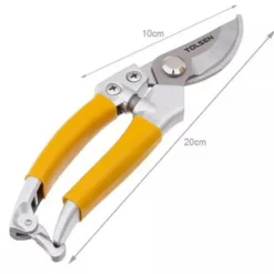 Forbici da potatura con sistema bypass mm.200 lame in acciaio inox TOLSEN 31032