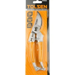 Forbici da potatura con sistema bypass mm.200 lame in acciaio inox TOLSEN 31032