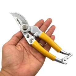 Forbici da potatura con sistema bypass mm.200 lame in acciaio inox TOLSEN 31032
