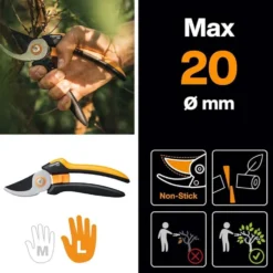 Forbici da potatura FISKARS SOLID P341 bypass