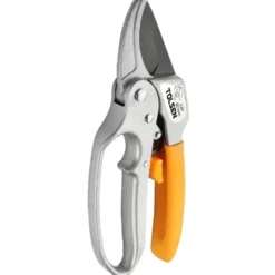 Forbici da potatura in alluminio taglio battente mm.200 lama teflon TOLSEN 31023