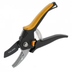 Forbici da potatura in pvc con sistema bypass a molla mm.200 TOLSEN 31020