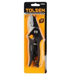 Forbici da potatura in pvc con sistema bypass a molla mm.200 TOLSEN 31020
