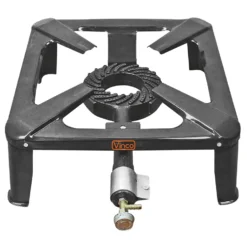 Fornellone a gas gpl cm.40 x 40 con bruciatore in ghisa 8Kw VINCO 76012