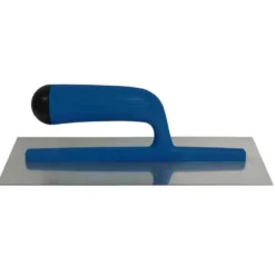 Frattone acciaio liscio mm.280 x 120 manico plastica MDE IN ITALY