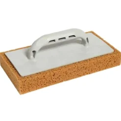 Frattone in spugna per pulitura cm.29 x 15 con supporto in plastica