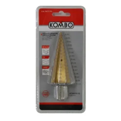 Fresa conica allargafori a gradini HSS 4-32 mm. KOMBO