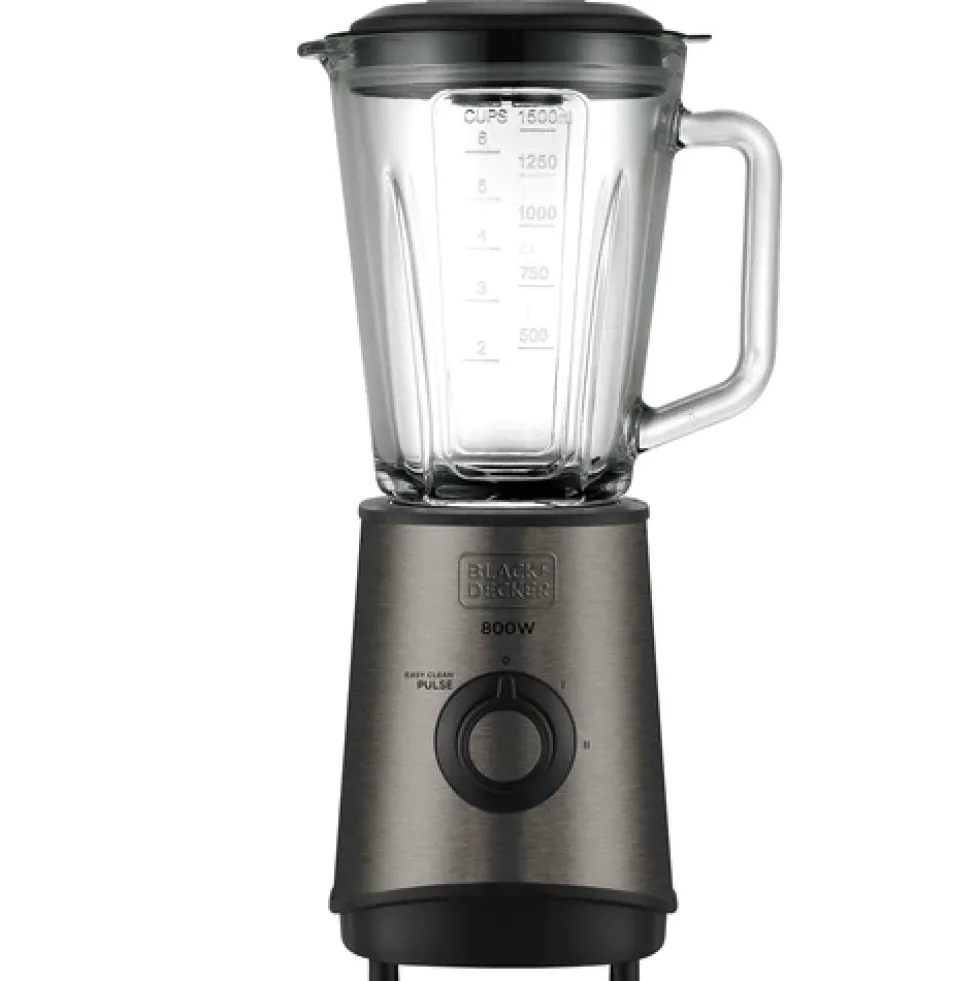 Frullatore a frusta 800W con caraffa in vetro da 1,5 lt. BLACK+DECKER BXJB800E