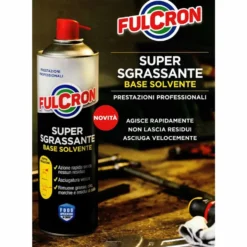 FULCRON Super sgrassatore spray base solvente ml.500 uso professionale
