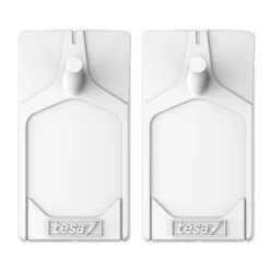 Ganci adesivi fissi bianchi per muro intonaco e carta da parati bl.2 pz. TESA 77772