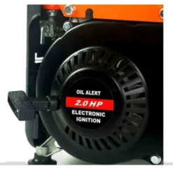 Generatore di corrente portatile a benzina motore 2 tempi potenza max 0,8 KW gruppo elettrogeno VINCO 60104