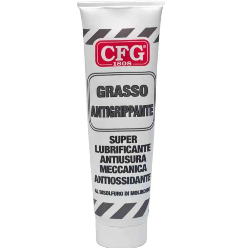 Grasso antigrippante lubrificante grigio al bosolfuro di molibdeno CFG L00400 ml.125