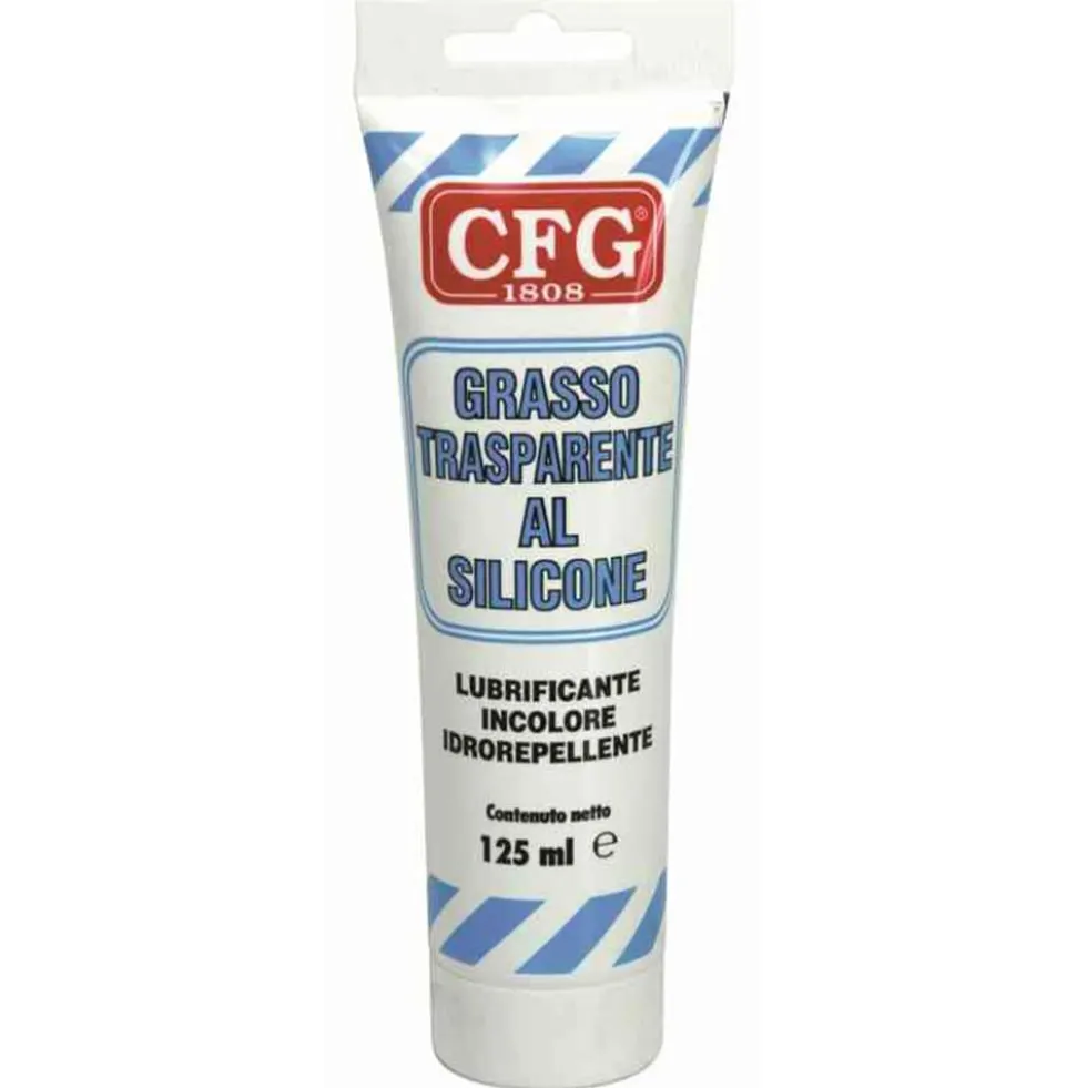 Grasso trasparente al silicone idrorepellente CFG L00500 ml.125