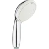 GROHE 27597001 Doccetta cromata 2 getti Tempesta 100 con sistema anticalcare