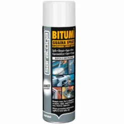 Guaina spray bituminosa impermeabilizzante SARATOGA BITUMI' bianco ml.500