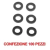 Guarnizioni in gomma per gas 1/2" NBR omologate gas 85SH EN549 mm.17x11x2 cf.100 pz.