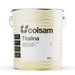 Idropittura murale superlavabile COLSAM TITALINA extra opaca bianchissima lt.5 bianco COLORIFICIO SAMMARINESE