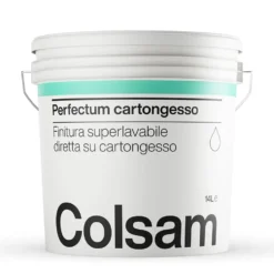 Idropittura superlavabile per cartongesso COLSAM PERFECTUM CARTONGESSO bianco