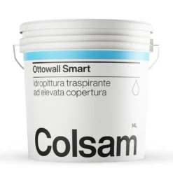 Idropittura traspirante ad elevata copertura COLSAM OTTOWALL SMART bianco