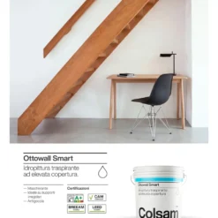 Idropittura traspirante ad elevata copertura COLSAM OTTOWALL SMART bianco