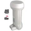 Illuminatore LNB 2 uscite HD filtro Lte FRACARRO 287338 per parabola Sky e tv sat