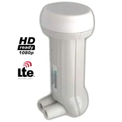 Illuminatore LNB 2 uscite HD filtro Lte FRACARRO 287338 per parabola Sky e tv sat