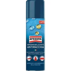 Impermeabilizzante antimacchia spray idrorepellente con nanotecnologia per pelle e tessuti ml.300 AREXONS