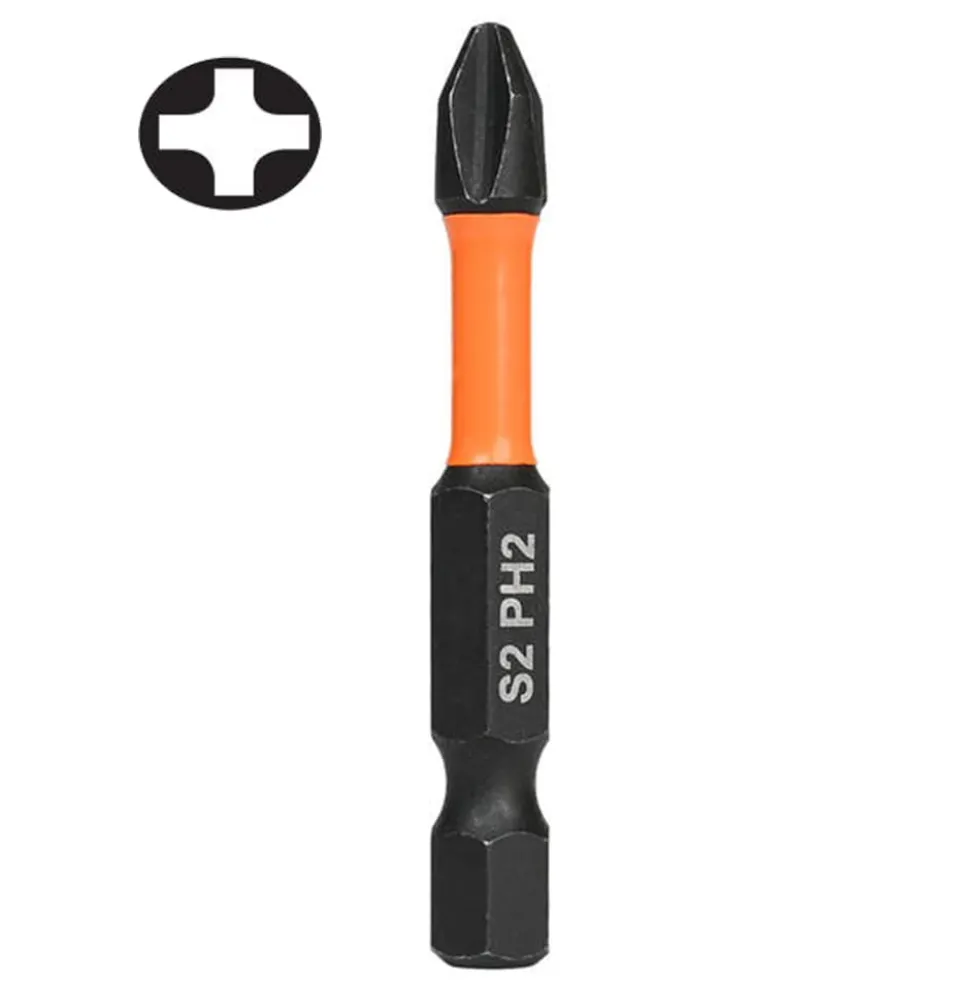 Inserto bits ECEF IMPACT impronta Philips PH2 X 50mm.