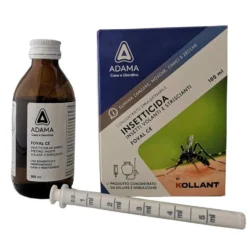 Insetticida liquido concentrato per mosche zanzare scarafaggi zecche pulci ml.100 ADAMA FOVAL CE