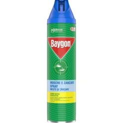 Insetticida spray per mosche e zanzare BAYGON ml.400
