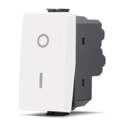 Interruttore bipolare 0/1 16 amp JOY-T3 compatibile BTICINO MATIX