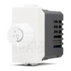 Interruttore dimmer variatore luce 500W JOY-T3 compatibile BTICINO MATIX