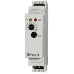 Interruttore relè temporizzatore automatico luci scale da din BRAVO 93003220