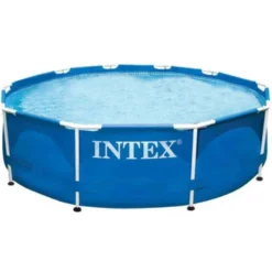 INTEX 28202NP Piscina fuori terra tonda con telaio dm.305 cm x 76h con filtro pompa