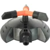 Irrigatore rotativo a 3 bracci con base tonda LIF per irrigazione giardino