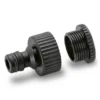 KARCHER Raccordo portagomma ridotto presa rubinetto 3/4" x 1/2" per tubo irrigazione giardino