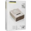 KARCHER 6.959-130.0 Sacchetti filtro carta per bidone aspiratutto KARCHER MV3 WD3 SE4001 SE4002 cf.5 pz.