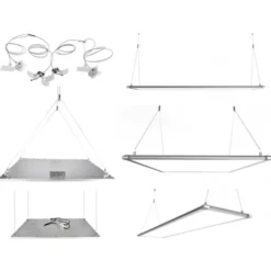 Kit accessori per installazione a sospensione di pannelli led