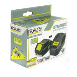 Kit batteria al litio 20V 2Ah + caricabatteria KOMBO PRO EASY2USE compatibile con tutti gli utensili KOMBO PRO